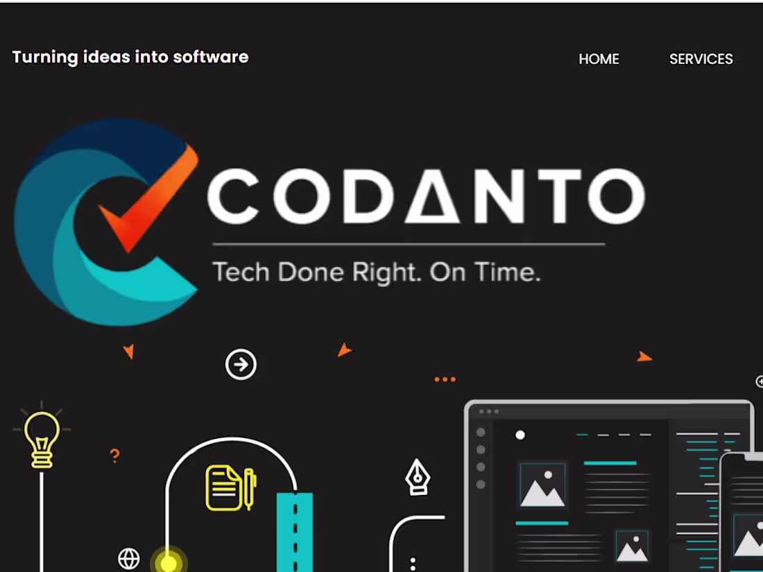 Cover image for Codanto | Custom Software Development Company in Goa India