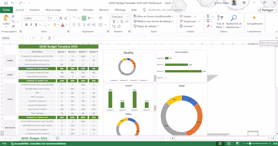 Cover image for Preparation and monitoring of the