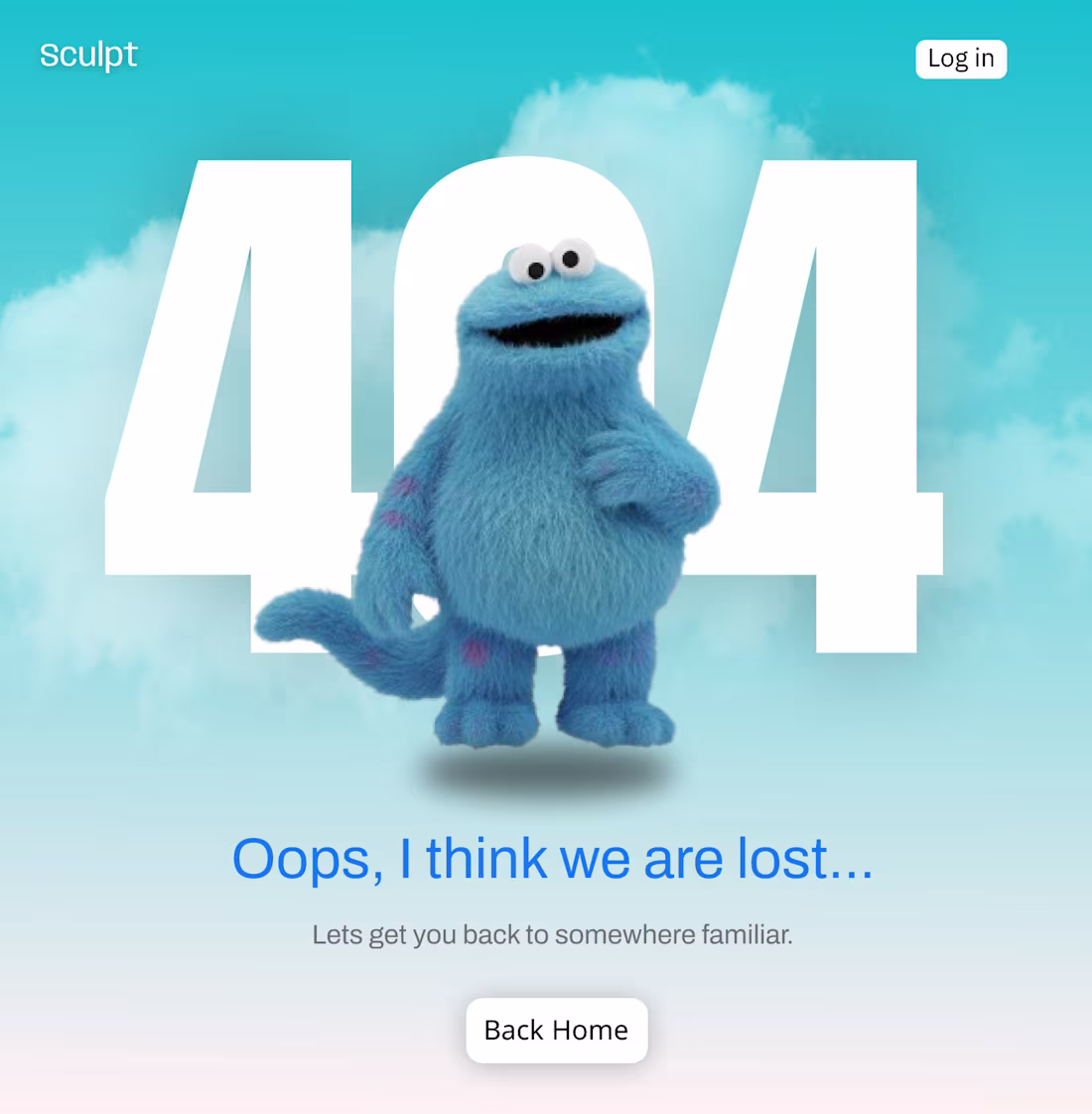 Cover image for I created an interactive 404