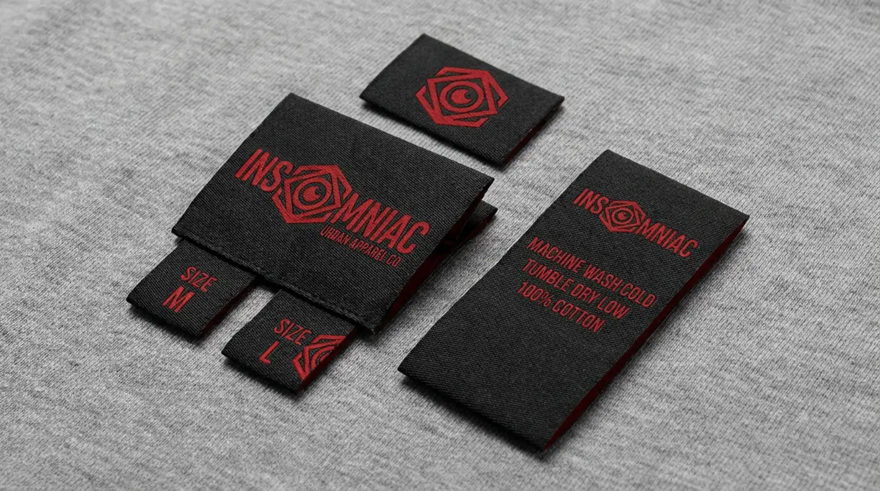 Insomniac - Urban Streetwear Brand website, logo and branding