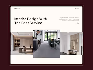 Lavishline — Interior Design Studio Website