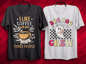 Custom T-Shirt Design for Lifestyle Brand