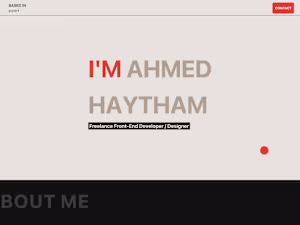 my Personal Web Portfolio 