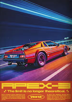 Fictional ads from my portfolio