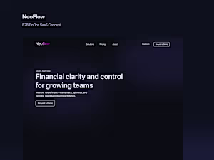 NeoFlow — B2B FinOps SaaS