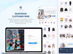 UI/UX Design for SnapShop  Web & Mobile E-Commerce Platform