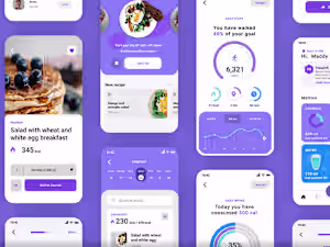 Fitness application on Behance