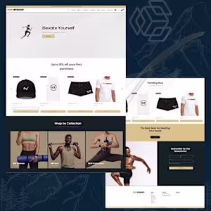 Fitness Activewear Clothing E-Commerce
