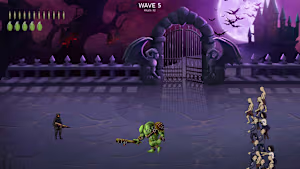 A fast-paced 2D zombie survival shooter built entirely from ...