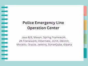 Police Emergency Line Operation Center