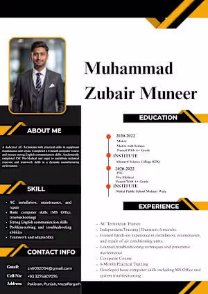 Project Title: Modern Professional Resume