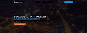 Corporate Website for Salesforce Consulting