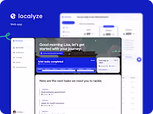 Redesign of HR dashboard and talent experience for Localyze