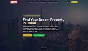 Custom Plumbing Business Website
The website