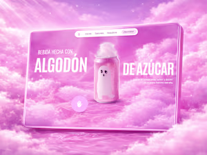 Glup Beverage Brand Website Design & Development