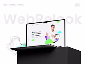 WeRelook - Web agency Landing