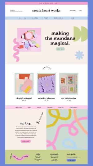 The Aesthetic Edit: Custom Branding & Logo