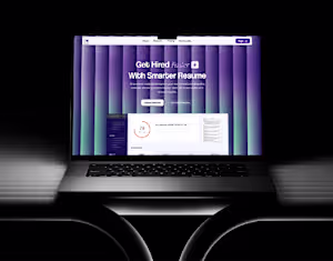 Modern Website Redesign-Resume Worded