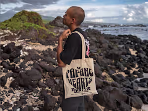 Vintage Tote Bag design. Vector