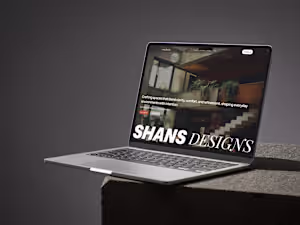 Modern Architecture Studio Website For Shans Designs