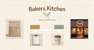 Baker’s Kitchen — Concept Brand Identity System