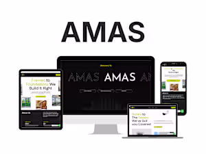 Corporate Website Redesign for AMAS