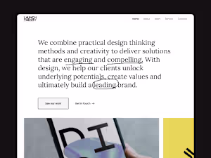 Launchtheory - Design Agency Website