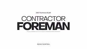 Problem: Contractor Foreman was gaining