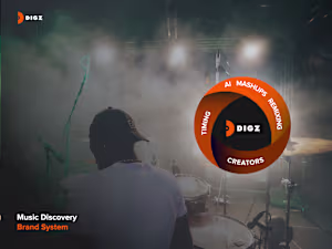 Brand System & Pitch Deck for Music Discovery