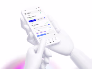 Mobile Crypto & Investment App Design - Using Lottiefiles