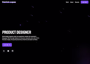 I built my portfolio from