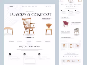 Shopify Website Design for Furniture