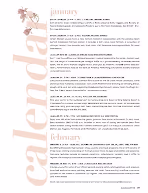 Magazine Layout for Calendar