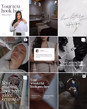 This med spa mockup was