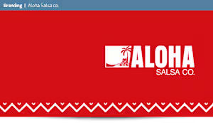 Brand design for Aloha Salsa co.