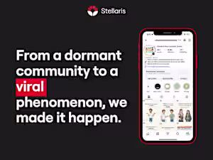 From a dormant community to a viral phenomenon