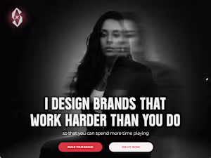 How I designed my own Brand & Website