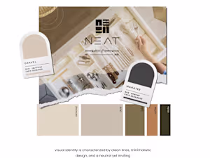 Brand Book for Luxe home organization solutions Brand