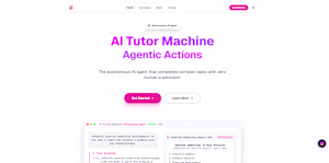 AI Tutor Machine Development