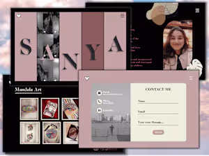 Portfolio for a Designer & Artist