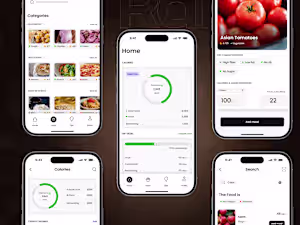 Letting user meet their diet goal by single app.