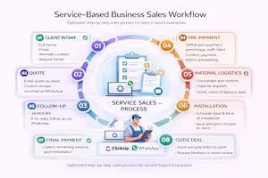 A fully structured client journey