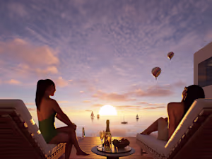 Luxury Coastal Hotel Design with Stunning Bay of Bengal Views