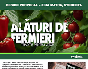 Design Proposal – Ziua Matca, Syngenta
