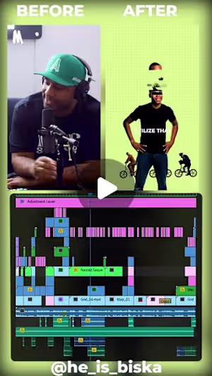 Week 3 Day 3 of editing short form content 