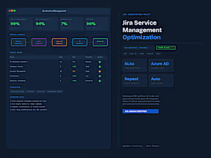 Jira Service Management Optimization
Redesigned and