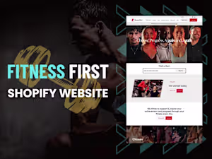 Fitness First | Shopify Website