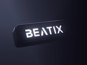3D BEATIX Bluetooth Speaker Product Design