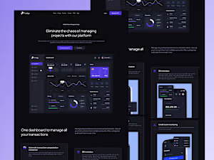 Prodigy Fintech/SaaS Webflow Website