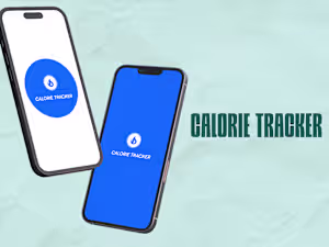 Calorie tracker app design